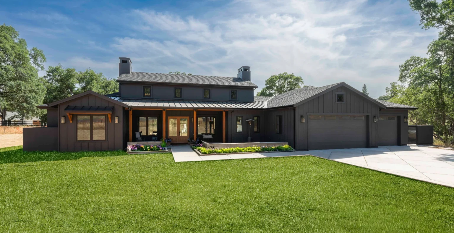 el dorado hills custom home exterior