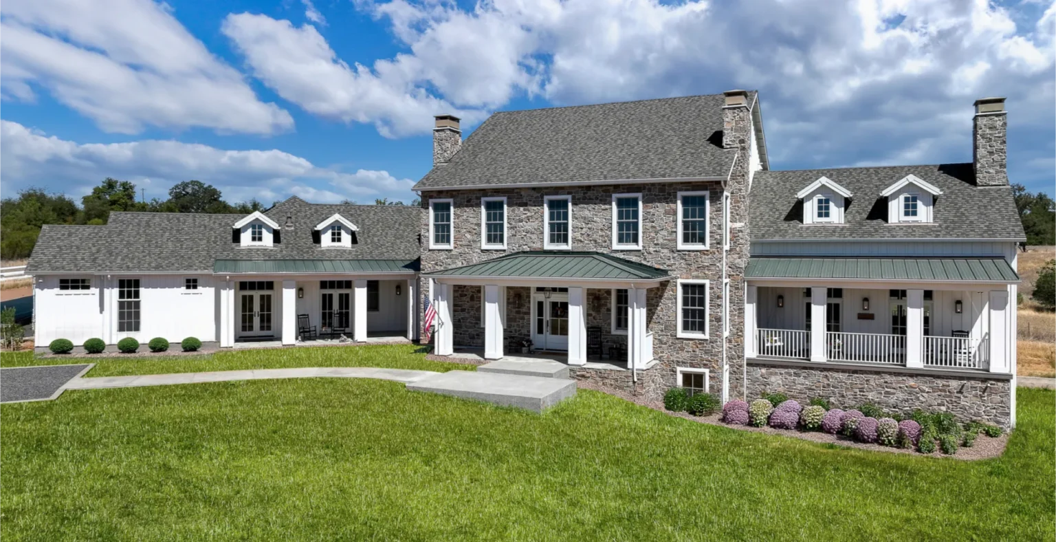 newcastle custom home exterior